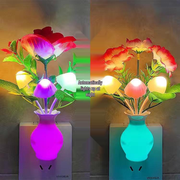 

Энергосберегающий автоматический ночник с датчиком - Мягкое свечение и меняющий цвет для кормления ребенка