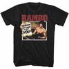 T-shirt John Rambo The Movie MURDOCK STA VENENDO DA TE Taglie SM5XL Cotone Nero T-shirt Unisex
