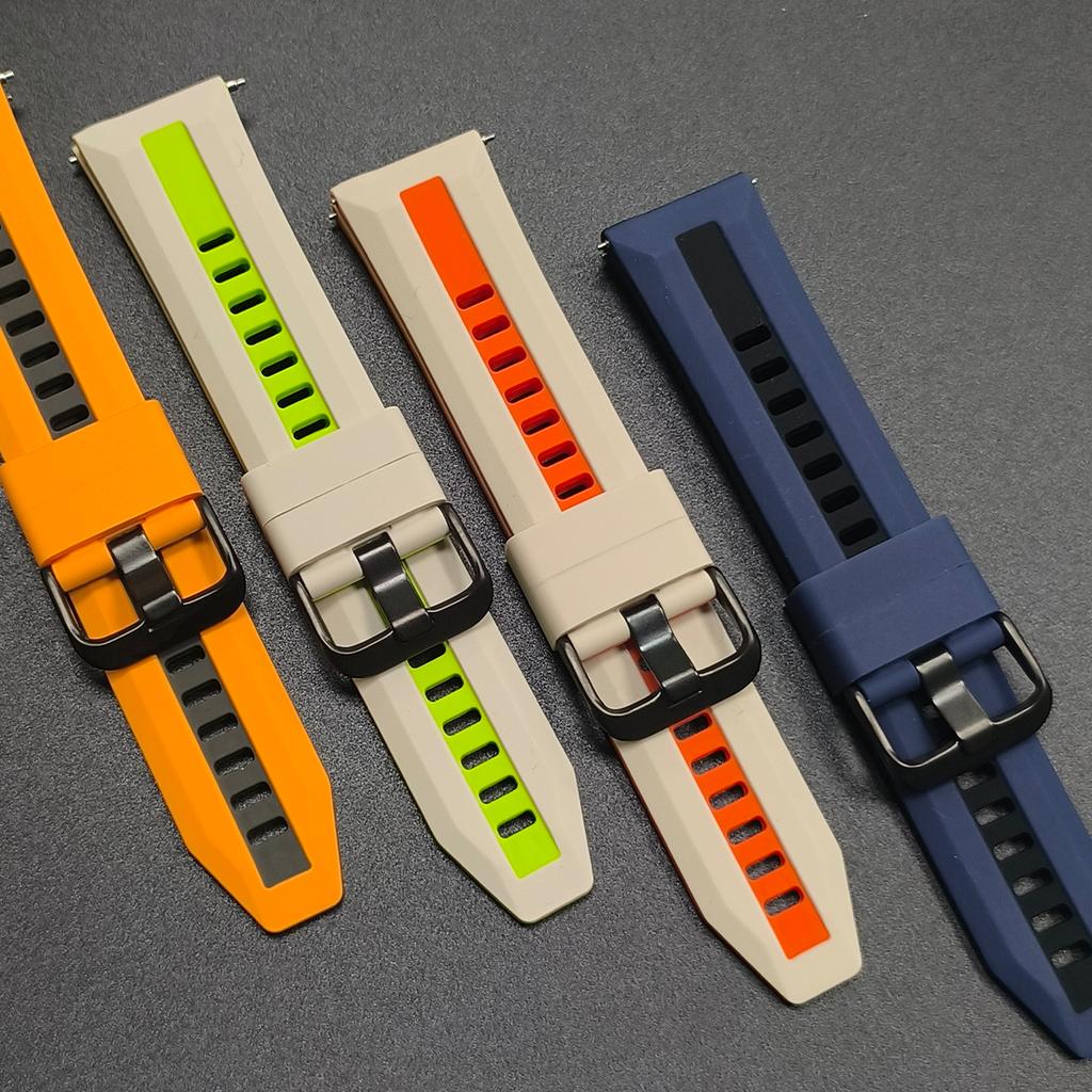 22mm Silicone Strap For Xiaomi Watch 2 Pro/color 2 Bracelet For MI Watch S4 Sport S3 S2 S1 pro Active Band Adjustable Wriststrap