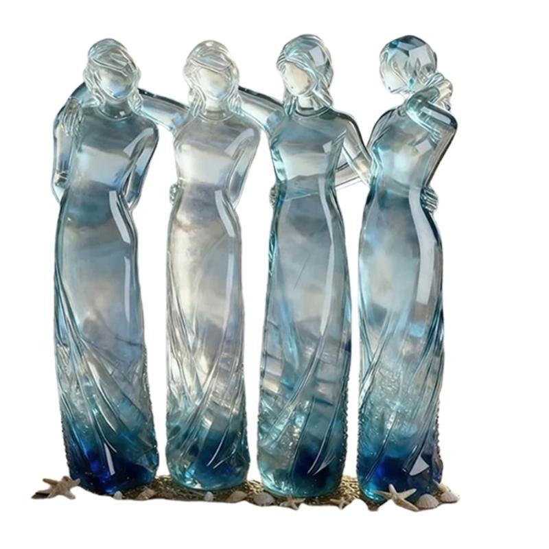 Sister Birthday Gift for Women Unique Sentimental Memory Present for Sister Best Friend Premium Resin Art Decors