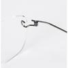 Denmark Brand Style Frameless Eyeglass Frame No Screws Ultra Lightweight Rimless Glasses Small Square Eyewear Customize Glasses