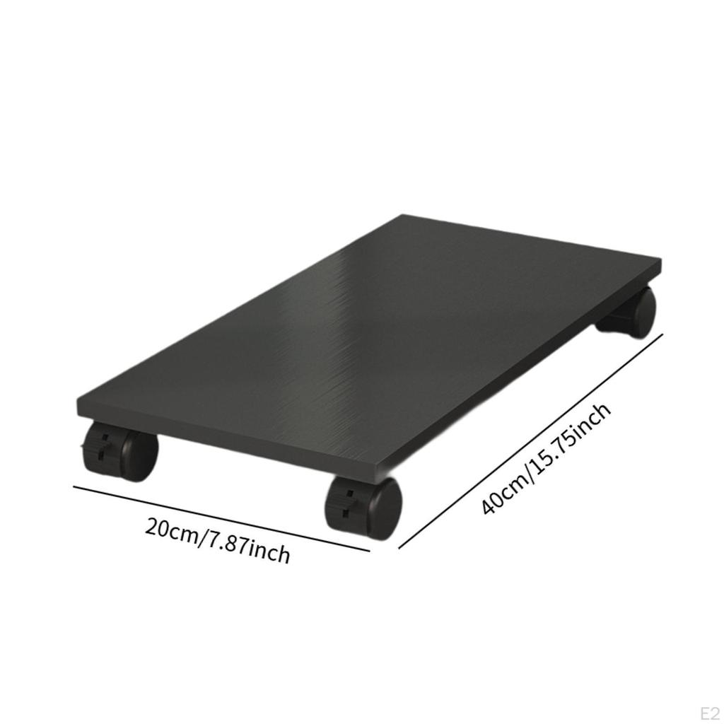 Desktop-CPU Holz Rollständer Computergehäuse Praktisch für