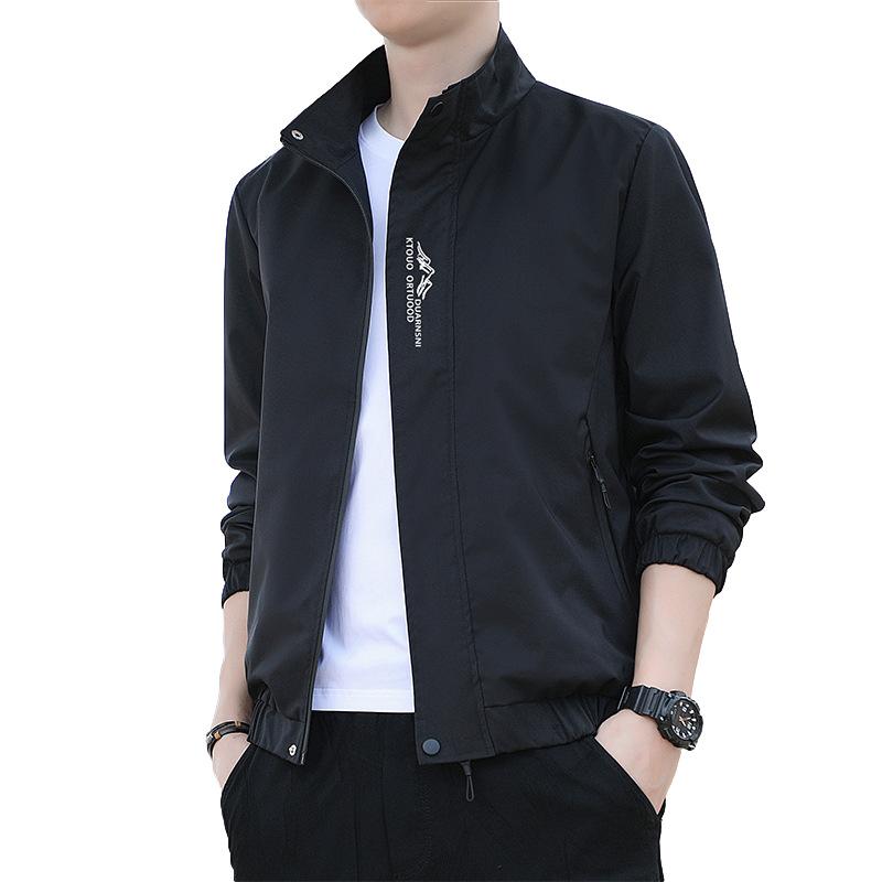 

Куртка мужская Куртка мужская ветрозащитная куртка для среднего и молодого возраста Свободная куртка для инструментов Осень 5XL чёрный