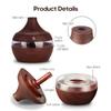 Wood Grain zvlhčovač 300ml USB Aroma Difuzér Atomizér Usb zvlhčovač pro domácnost Hydratační přístroj Stolní zvlhčovač