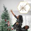 Lighted Christmas Tree Topper Glowing Star Decoration Xmas Tree Top Lighted Star Decor Holiday Ornament Christmas Decoration