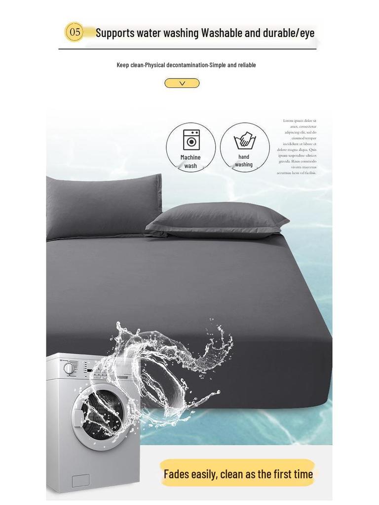 Cotton Non-Slip Fitted Mattress Cover for Simmons Beds