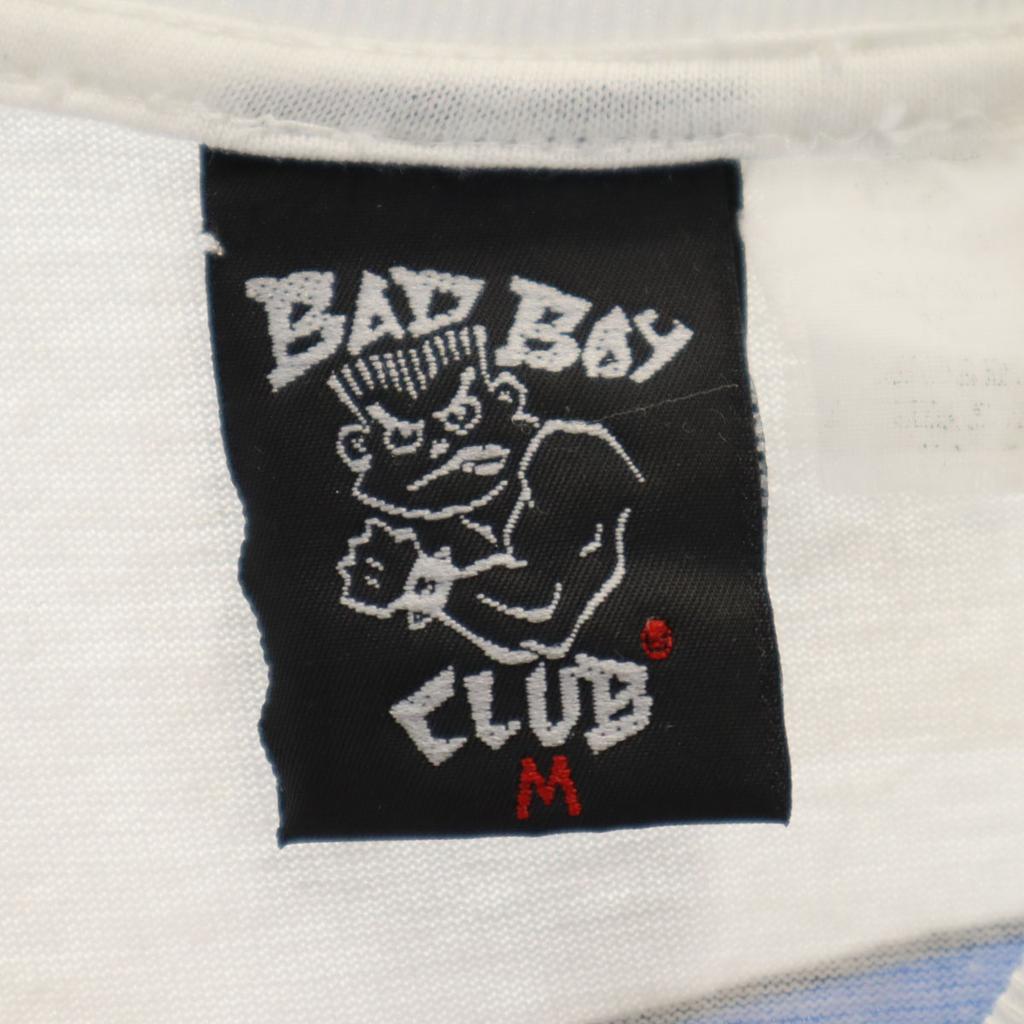 BADBOY CLUB Back print Short sleeve T-shirt M White Men's Used