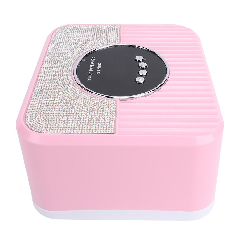 LED Nail Lamp Automatic Sensor LED Nail Curing Light Portable High Power Nail Dryer for Home and Nail Salon EU Plug