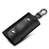 Waterproof Keychain Pouch Leather Car Key Organizer Simple Housekeepers Key Holder  Men