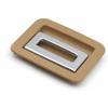 Fit for Porsche Cayenne 7P5 2011-2016 Car Rear Trunk Tail Bottom Push Plate Mat Floor Carpet Handle Replacement (Beige)
