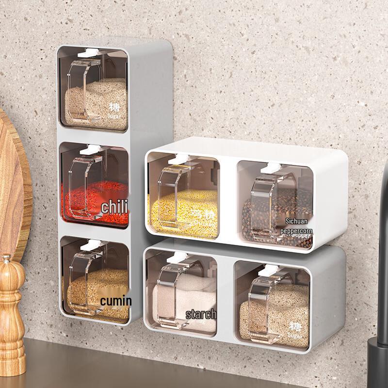 Nordic Style Tabletop Kitchen Spice Rack