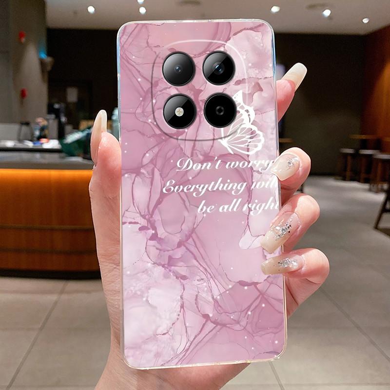 For Xiaomi Redmi Note 15 Pro Plus Case Luxury Flower Cover Soft TPU Phone Case For Redmi Note 15 Note15 Pro + 5G Fundas Bumper