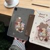 Cherry Bear Cartoon IPad Pro Case With Stand Side-Attach Detachable Cover Air 10th Gen Mini
