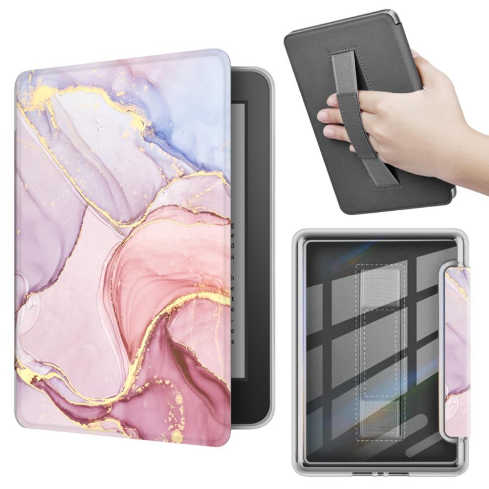 Hand Support 6 inch e-Reader Case Acrylic Shockproof Smart Cover Leather Auto Wake/Sleep for Kindle 2025/2025 11th Generation