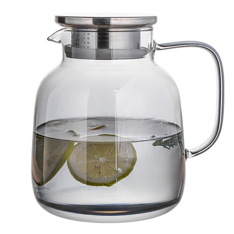 Green Apple Borosilicate Glass Water Pitcher