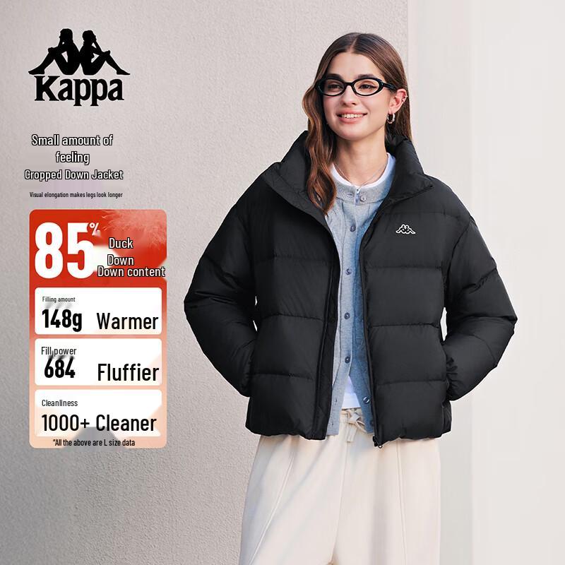 Kappa Women s Stand Collar Short Down Jacket M