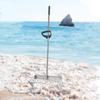 Stainless Steel Sand Screen Collapsible Beach Shark Tooth Screen Sand Crab Trap Beach Sand Scoop Shovel Shell Sand Sieve