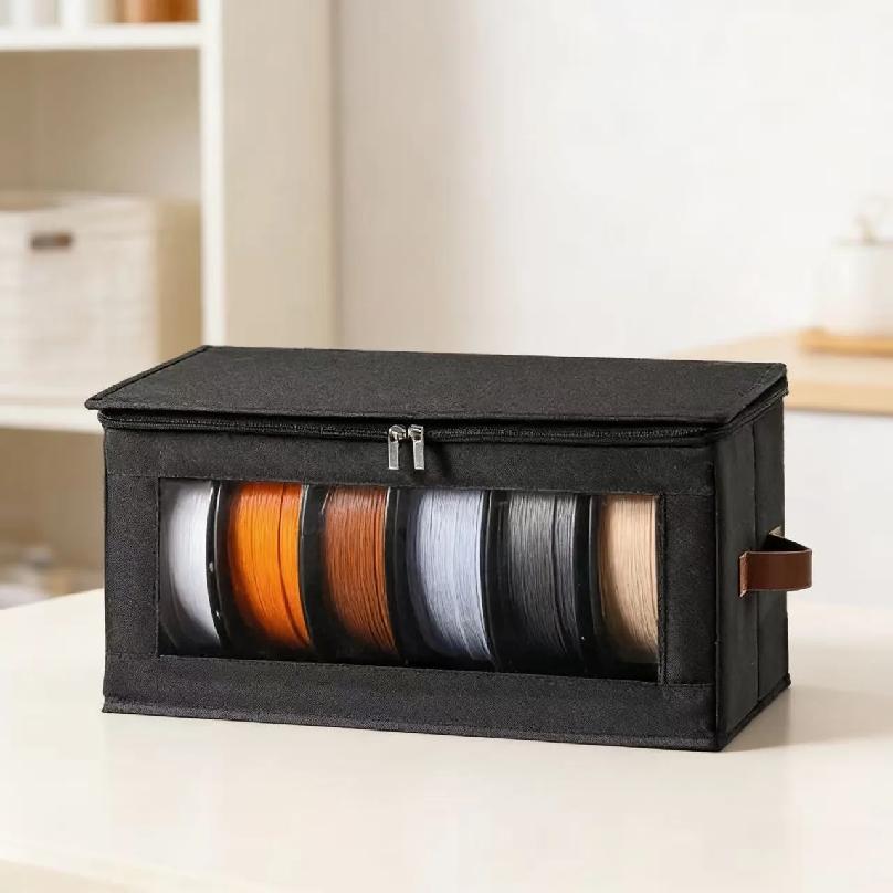 Filament Storage Bag - 3D Printer Filament Storage Containers, 3D Printing Accessories Holder Rack for Home, Office Workshop