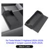 For Tesla Model 3 Highland 2024 Y Juniper 2025-2026 Armrest Glasses Holder Center Console Storage Box Tray Organizer Accessories