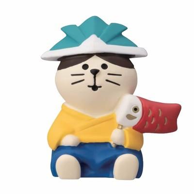 

Japan Zakka the Dragon Boat Festival Mini Statue Bookshelf Decoration Collectible Home Decor Resin Craft Japan Ornaments Gifts