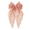 1Pcs Sweet Lovely Princess Style Hairpin  Tailcoat Lace Bow Hair Clip Girl Romantic Wedding Season Headwear Gift