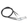 2pcs ATV Front Brake Cable High Strength Steel Rugged Structure for GY6 125 150 200 250cc