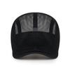 Casual Outdoor Beret Men's Hat Mesh Spring Summer Forward Cap Breathable Adjustable Thin Sun Hats Flat Gorras