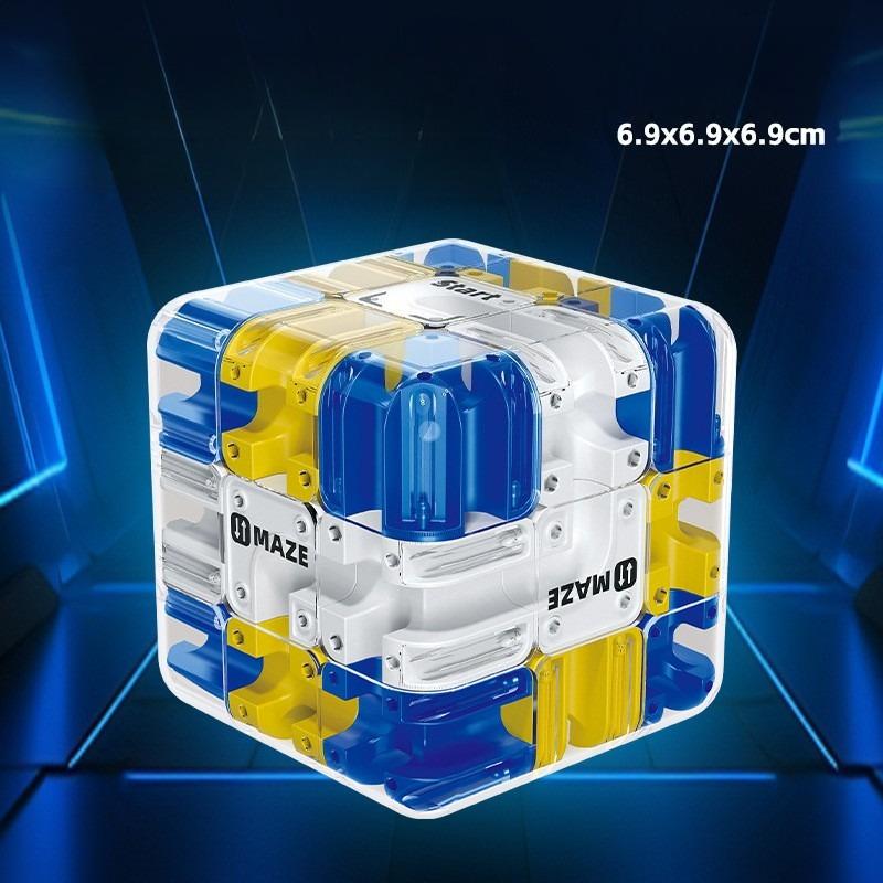 3D Maze Magic Cube Puzzle Toy Labyrinth Rolling Ball Magic Cube Release Stress Autism Anxiety Adult Kids Relief Anti-Stress toys