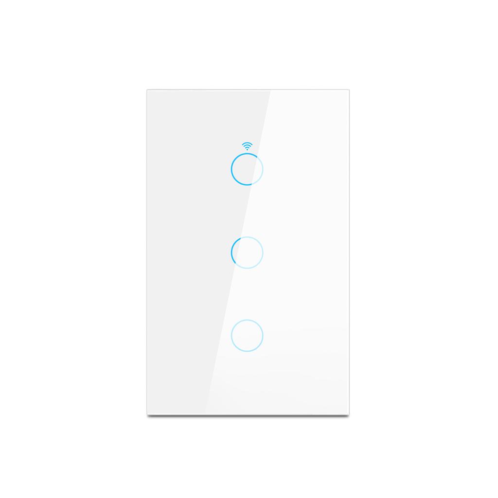 Tuya Smart Life WiFi interrupteur d'éclairage LED App 433RF Alexa télécommande vocale interrupteur tactile Compatible fil neutre \ pas de fil neutre