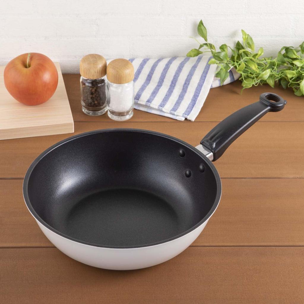 Kai Cat Frying Induction Nyammy Warm DW5661 Pan, 24cm, Compatible, Gray,