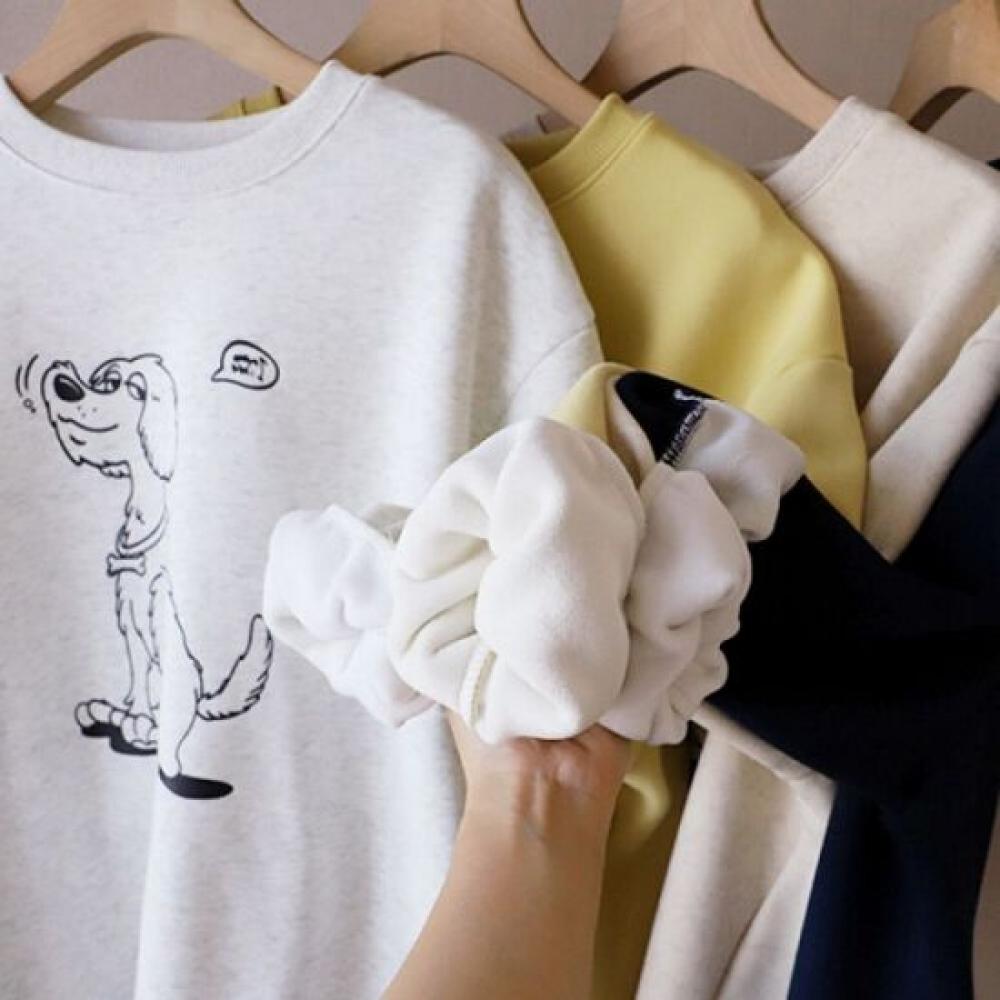 Navava Dog Printing Long Sleeve Sweatshirt Nt2114