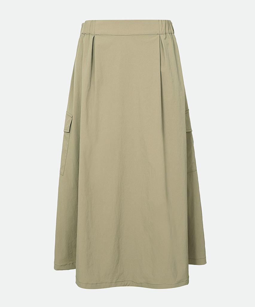 Sekeonseukin Side Pocket A-Line Skirt