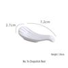 Pure White Ceramic Multi-Use Chopstick and Spoon Rest