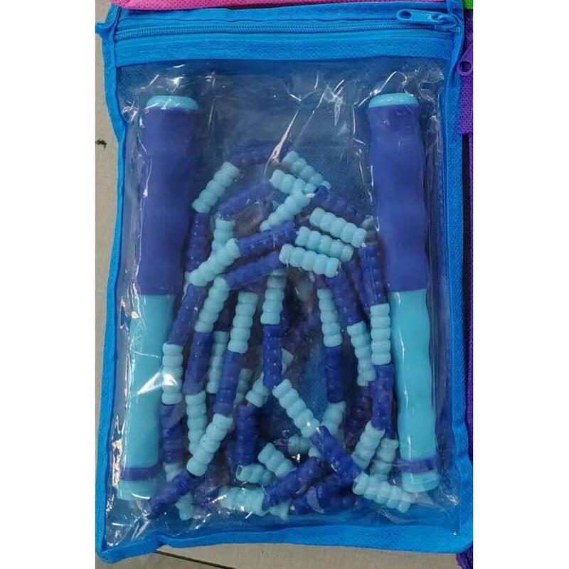 Long Chan Ling Pao Adjustable PVC Soft Bead Jump Rope