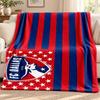 FC Dallas Blanket Flannel Blanket Soft Cozy Plush Throw for Sofa Bed Lightweight Home Decoration Outdoor Camping