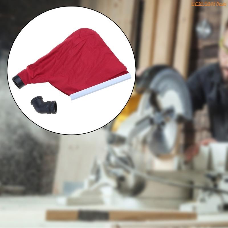 K1AE Effective Miter Dust Collection Bag for Maintain Clean Work Area Pouches