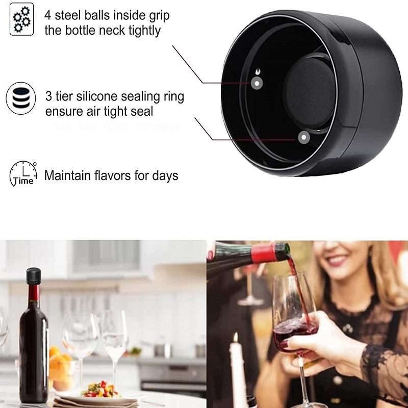 New Arrival 421PC Wine Stopper Reusable Bar Accessories Silicone Sealing Champagne Cork Keep Wine Freshness Bottle Cap Barware Home