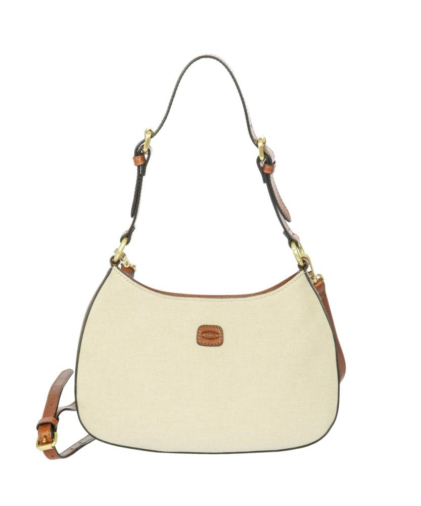 Brics Volterra Trama Shoulder Bag Cappuccino (Br-Boe05961.493)