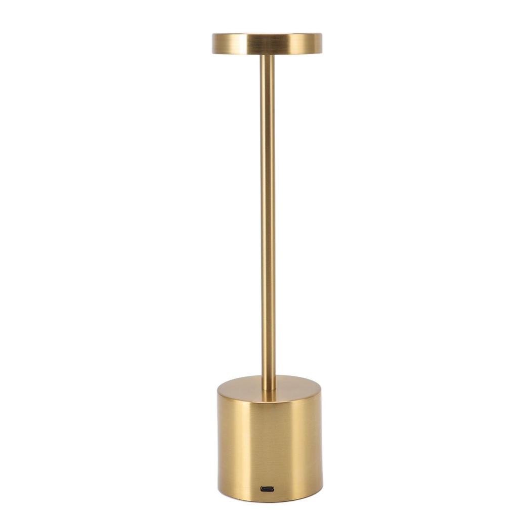 LED Touch Desk Lamp Rechargeable Battery Operated Dimmable Cordless Table Lamp for Restaurant Bar