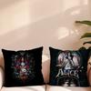 Classic Game A-Alice Madness Returns Pillow Case Sofa Living Room Bedroom Headboard Backrest Cushion Square Cushion Nap Time