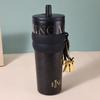 Light Luxury Ceramic Inner Tank Thermos Cup Large Capacity Fashion Muse Cup with Lifting Rope Portable Straw Cup