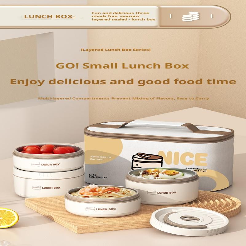Termosowy lunchbox izolowany 304 stal nierdzewna zestaw bento przenośny szczelny pojemnik na żywność