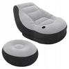 Intex Ultra Lounge Inflatable Chair with Footrest #68564