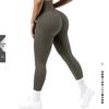 Ribbed High Waist Fitness Yoga Pants - Women's Slimming Tights