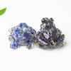 Crystal Resin Frog Aquarium Decor With Cute Design For Office Desk And Gift