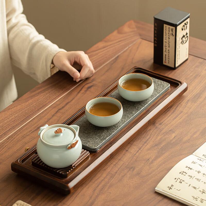 

Small Rectangular Bamboo Tea Tray
