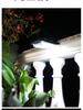 Automatic Solar Wall Light with Motion Sensor for Outdoor Spaces