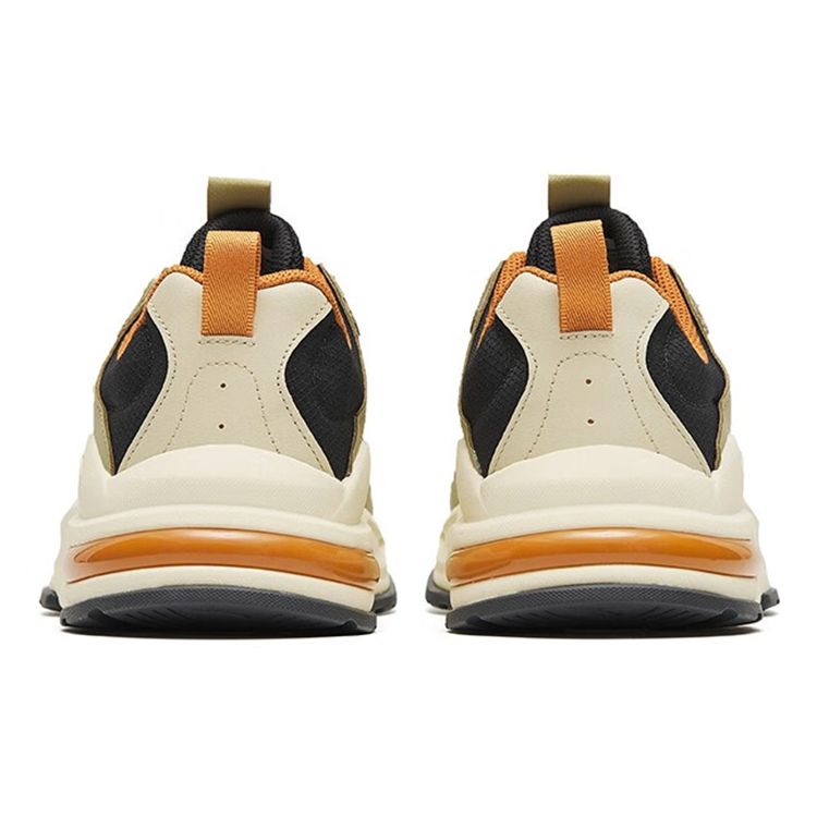 Anta Millennium 5.0 Lightweight Durable Low-Top Sports Casual Shoes Men Sneakers Gray Yellow 112248890-5