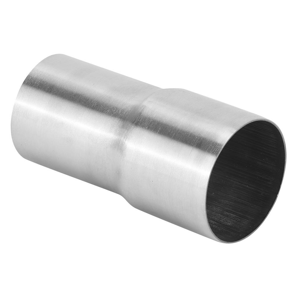 Stainless Steel Exhaust Pipe Connector Tube Adapter Reducer Modified Part