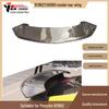 Compatible with 2019-2023 Porsche 911 (992) Turbo: Semi-Carbon Fiber Rear Wing Spoiler.